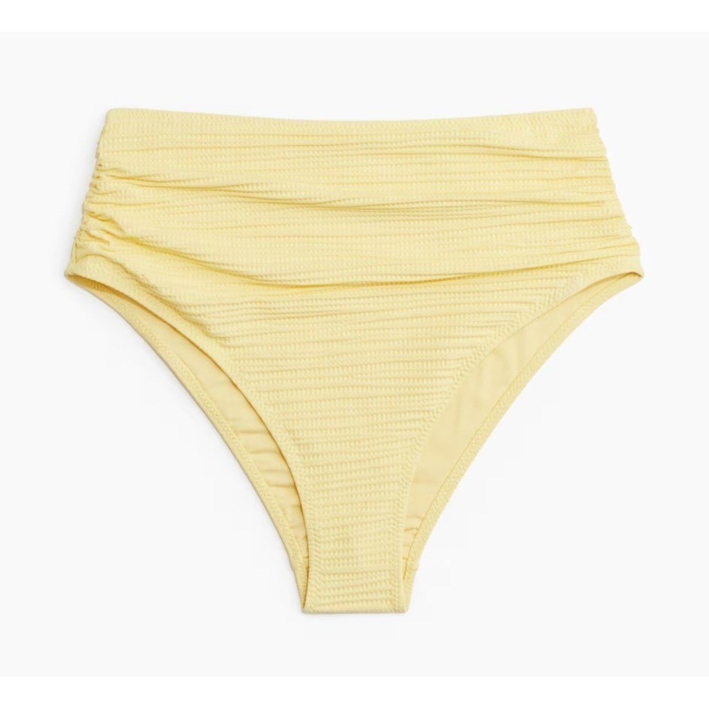 🥳 5/$25 BUNDLE NWT H&M Size XS Yellow High Waist Cheeky‎ Bikini Bottoms